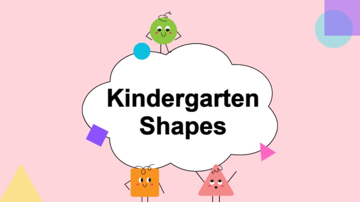 Kindergarten Shapes Presentation Templates