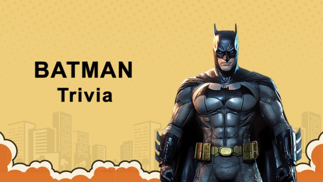 Batman Trivia Quiz Template