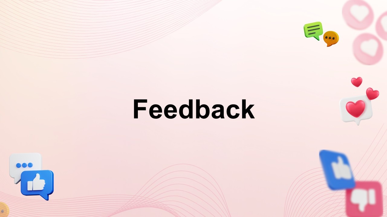Feedback Presentation Templates