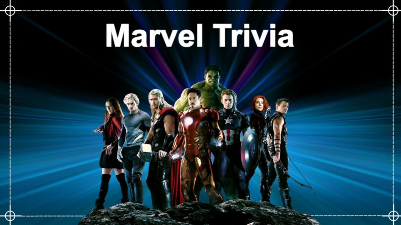 Marvel Trivia Quiz Template