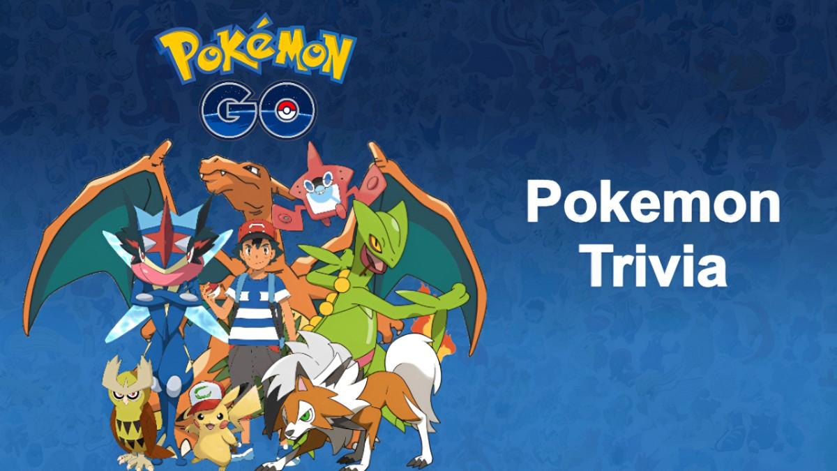 Pokemon Trivia Quiz Template