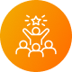 Team lead managing interactive meetings