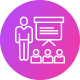 Project manager coordinating team input