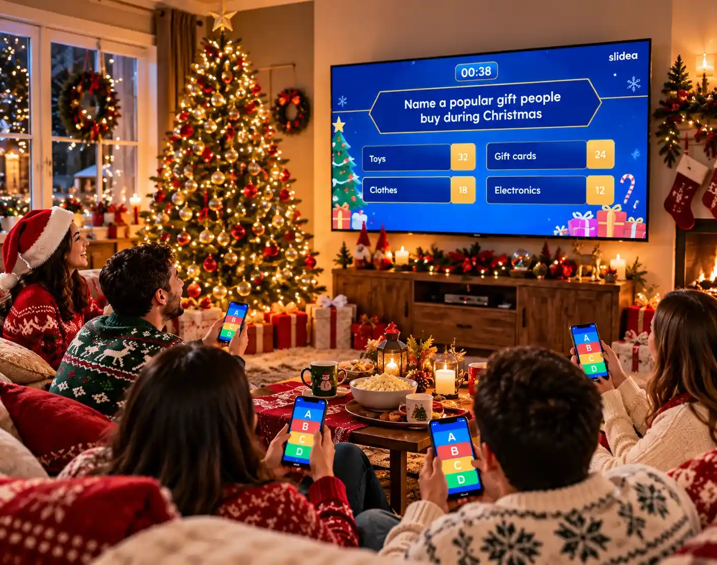 Christmas Feud game
