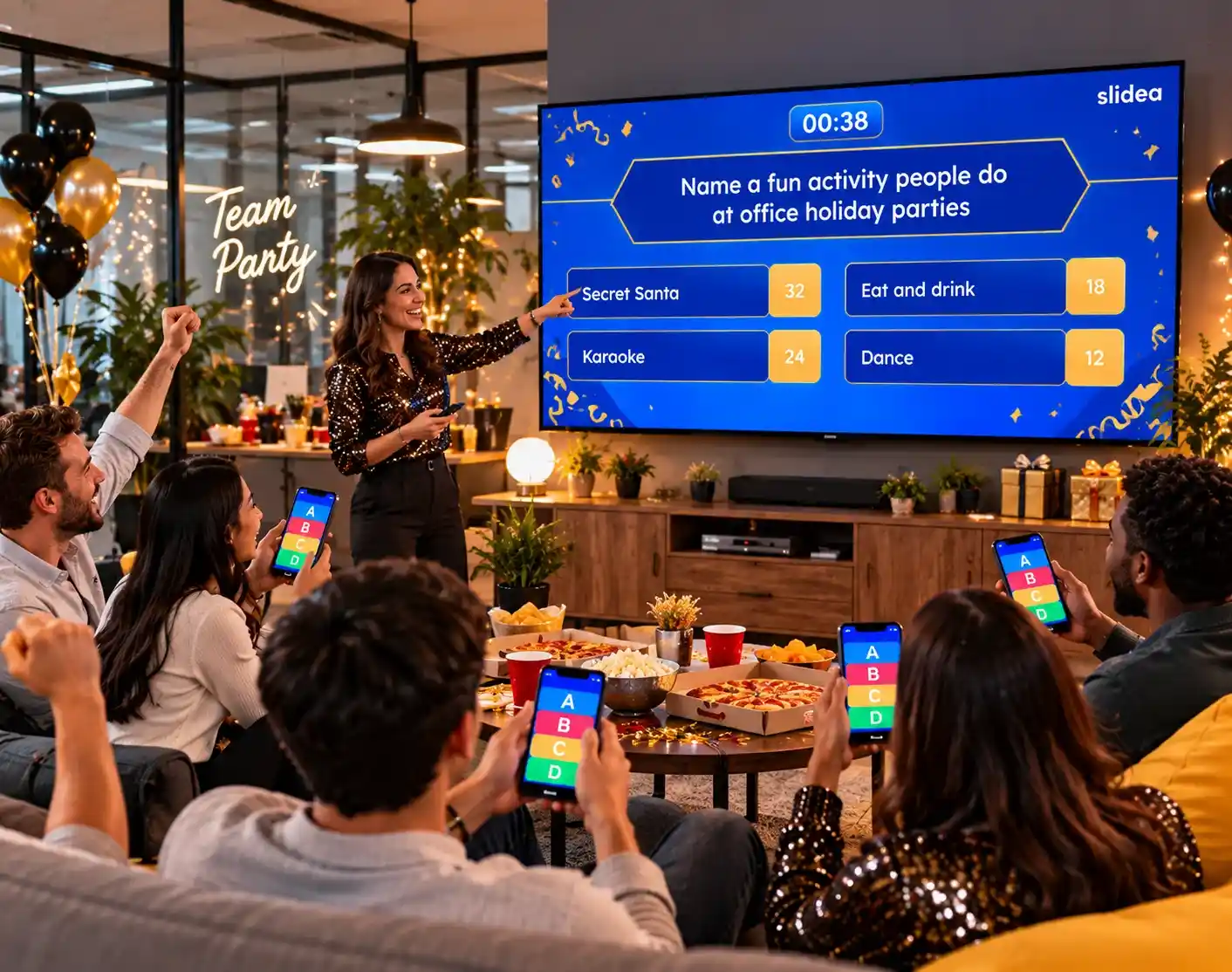 Office parties Feud game