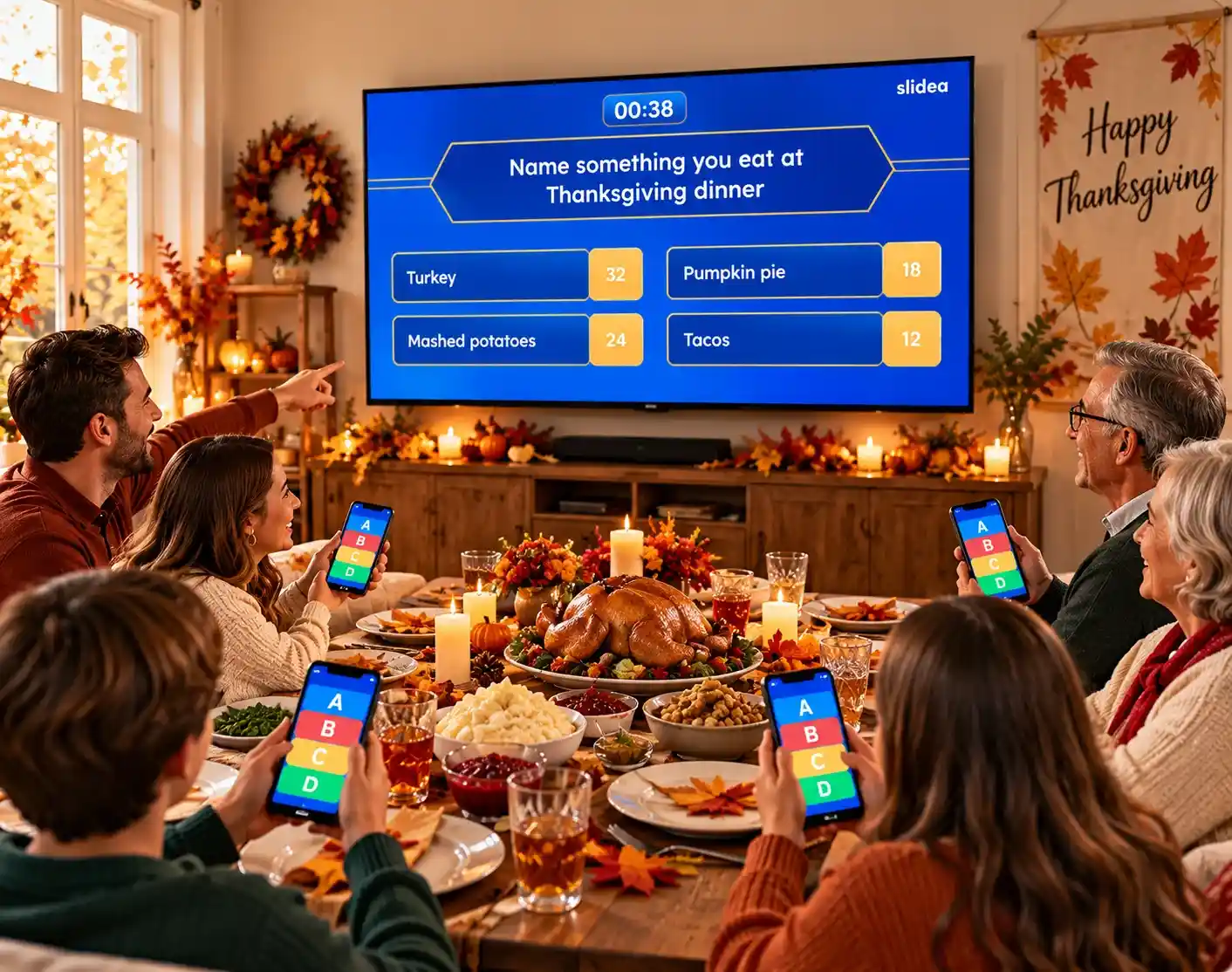 Thanksgiving Feud game