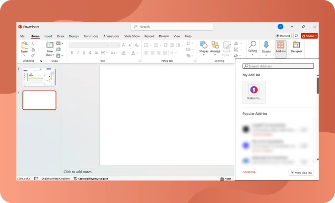 Zoom interface with Apps icon highlighted