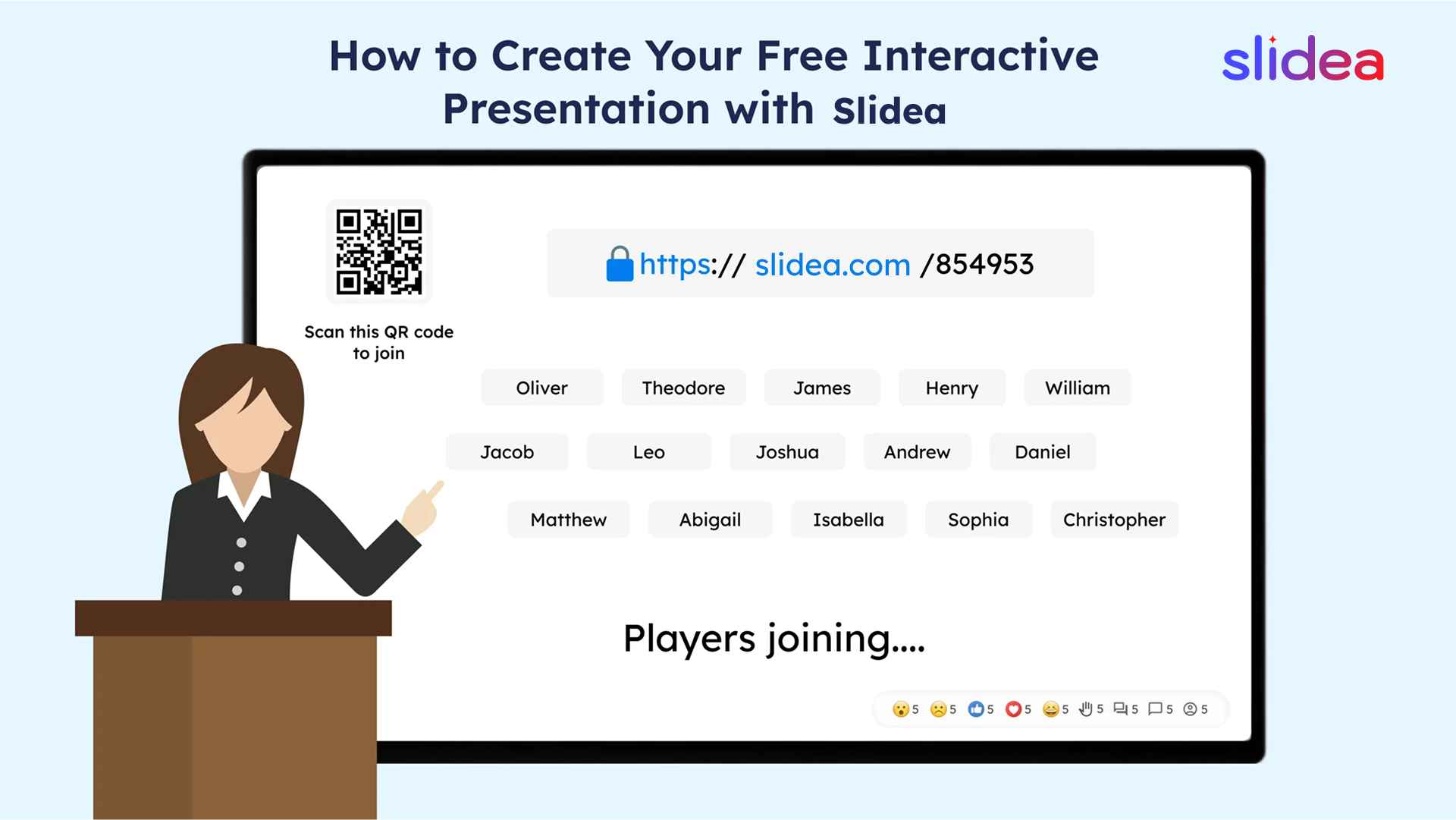 How to Create Your Free Interactive Presentation with Slidea