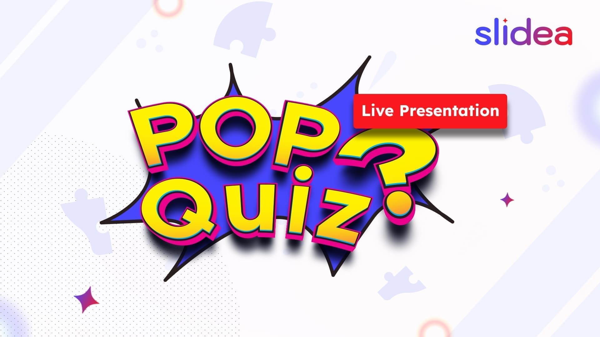 How to Conduct Pop Quizzes Using Live Presentation Tools