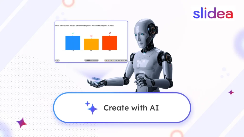 Now Create Interactive Presentations with AI on Slidea!
