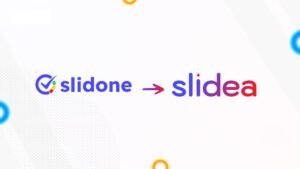 Slidone Became Slidea: Slides That Listen, Ideas That Lead