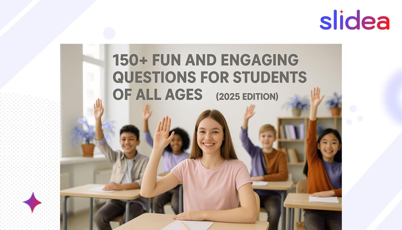 150+ Fun and Engaging Questions for Students of All Ages (2025 Edition)