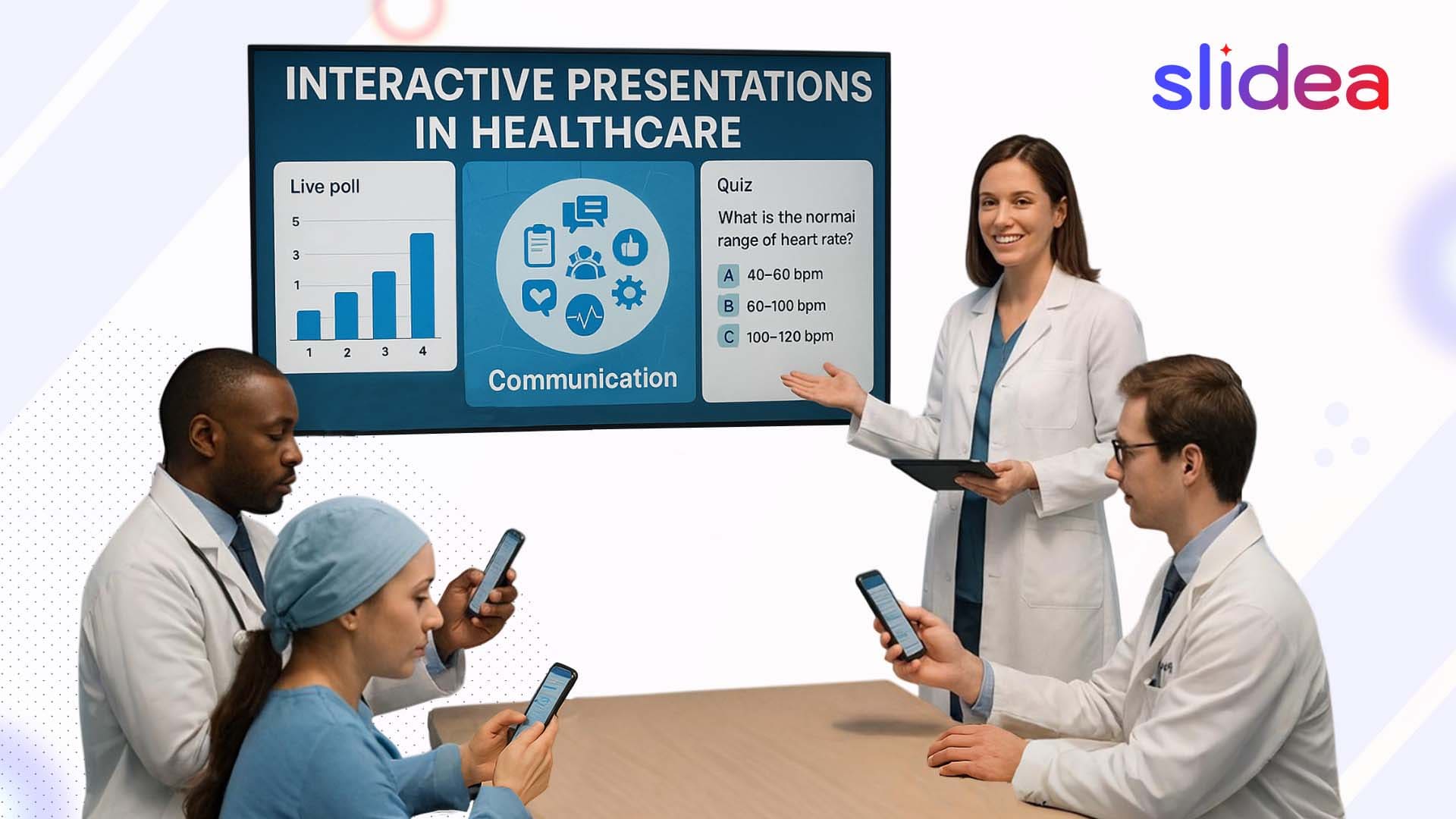 How Healthcare Professionals Benefit from Interactive Slide Tools