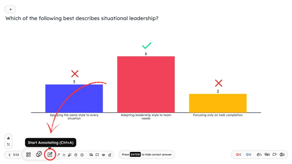 Access the Annotation Option