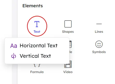 Adding text in multimedia