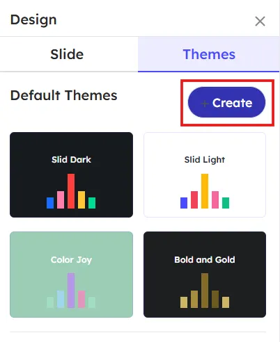 Creating custom theme