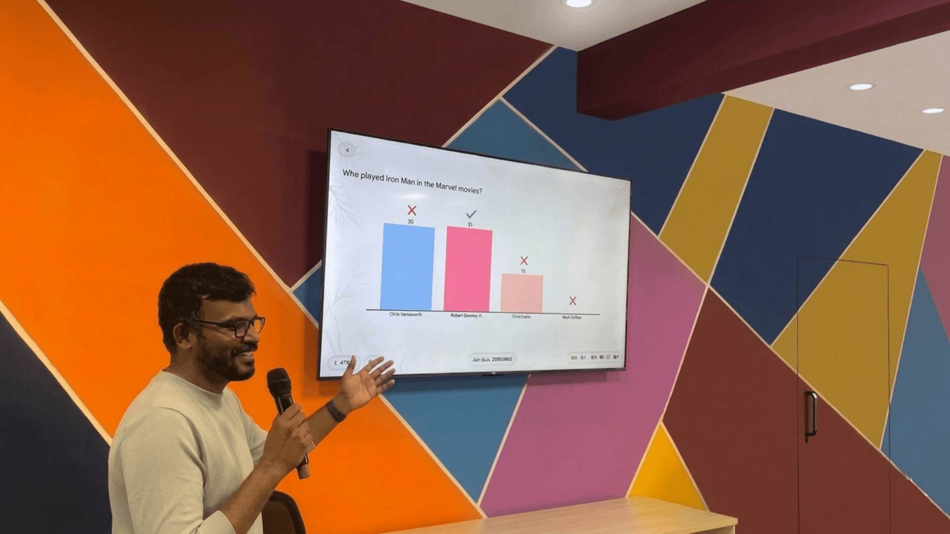 Quiz session – Slidea present