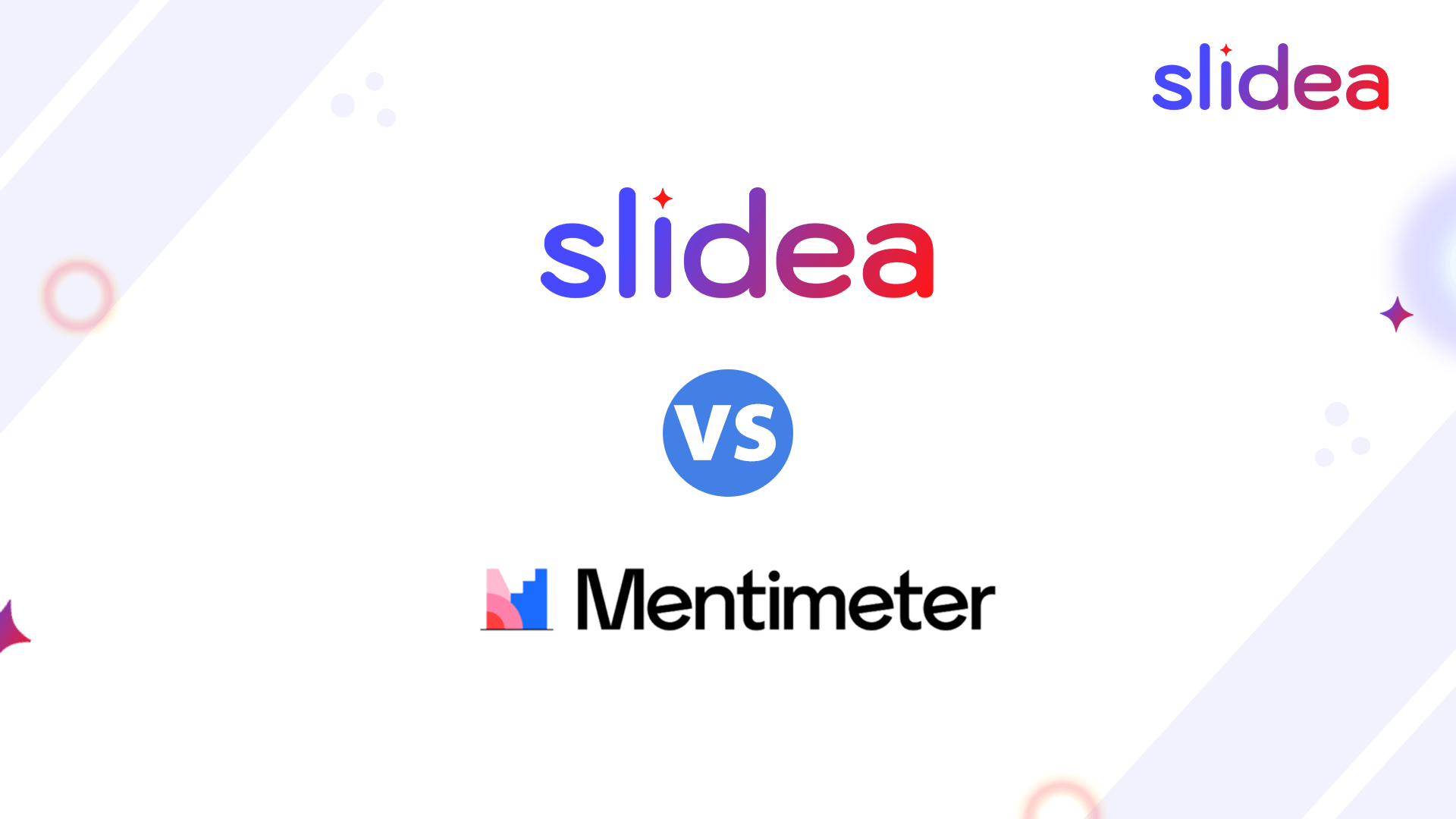 Slidea vs Mentimeter: Find the Right Tool for You