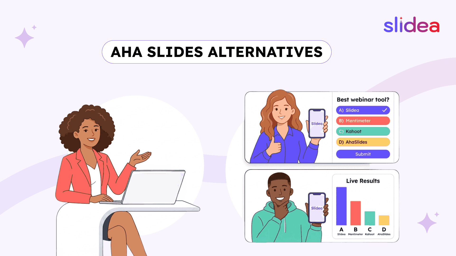 Best AhaSlides Alternatives for Large Events & Webinars