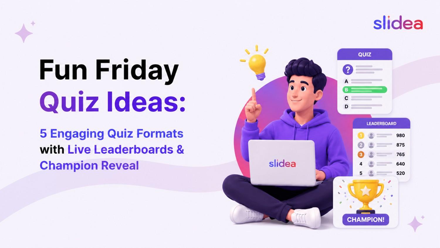 5 Fun Friday Quiz Ideas to Boost Team Engagement (Free Templates)