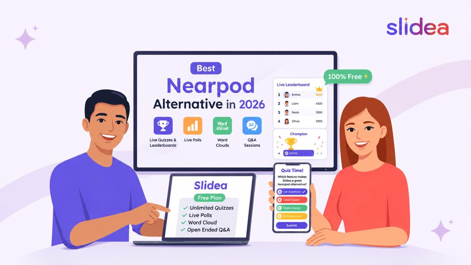 Best Nearpod Alternative in 2026? Meet Slidea Now