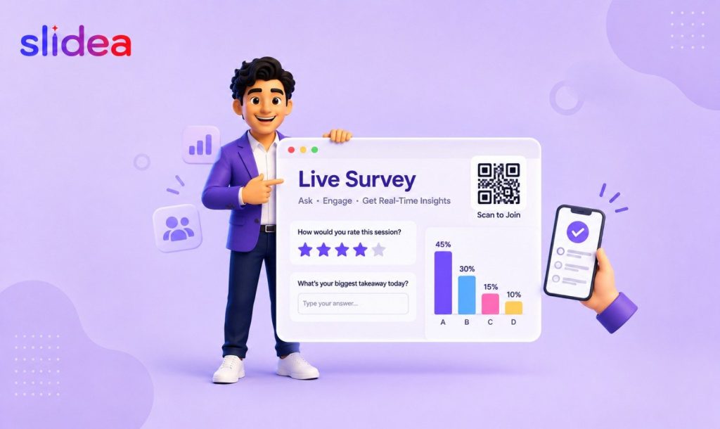 How to Create a Live Survey for Presentations & Meetings