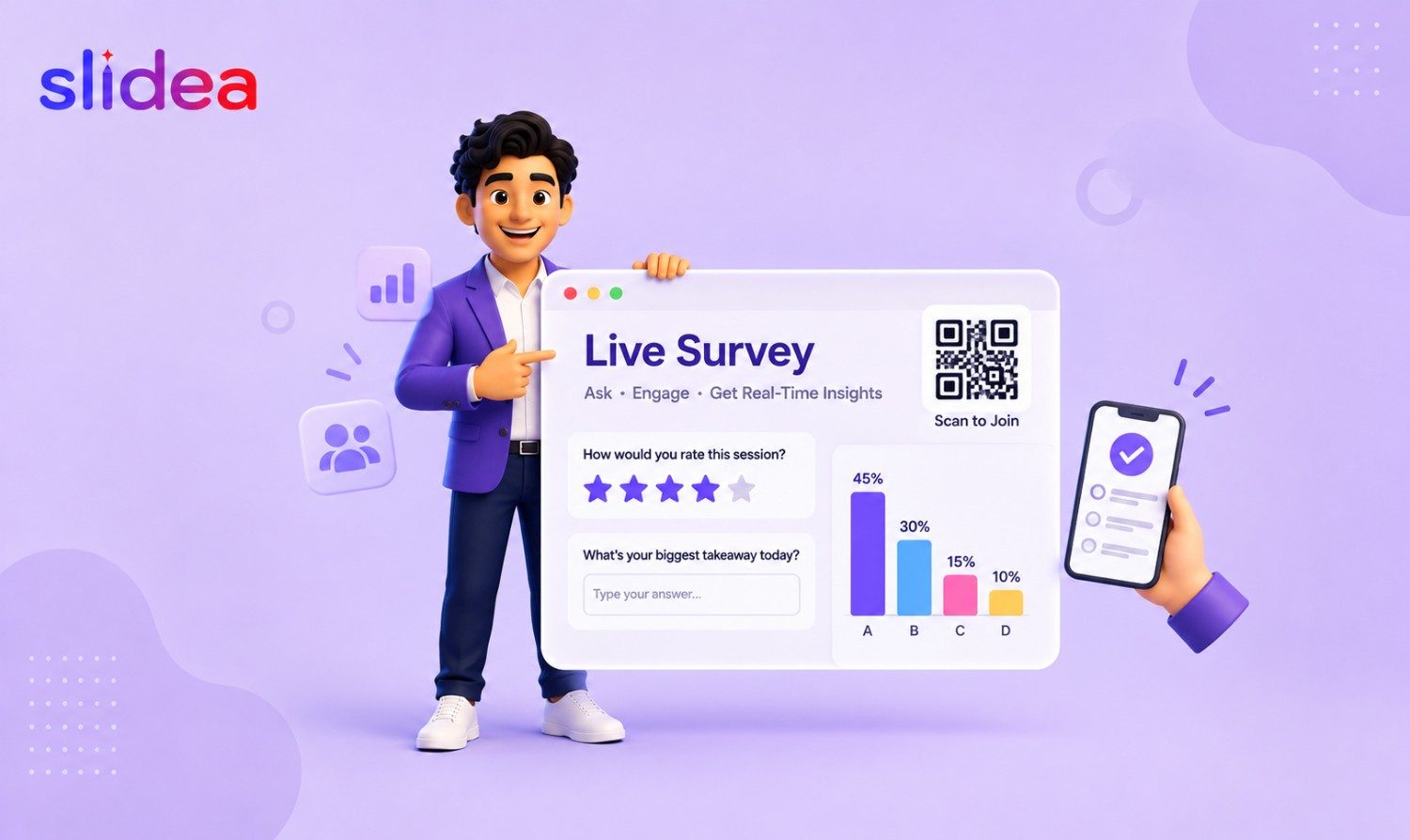 How to Create a Live Survey for Presentations & Meetings